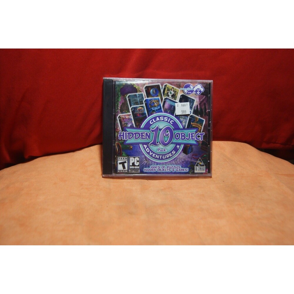 Classic Adventures 5 - 10 Hidden Object Games - PC NEW Sealed